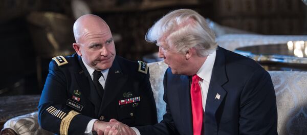 Donald Trump et  H.R. McMaster - Sputnik Afrique