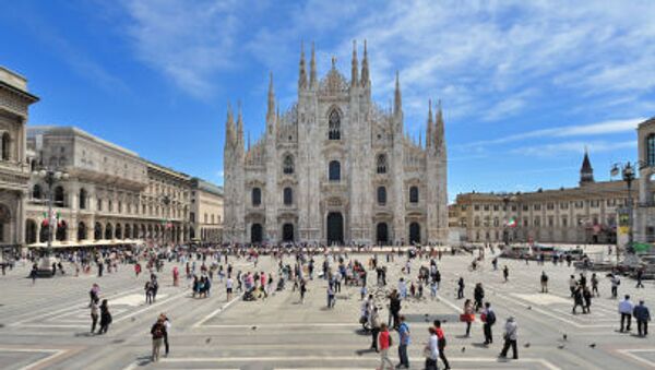 Questa sera in piazza Duomo ci sarà il concerto inaugurale di Expo con Andrea Bocelli. - Sputnik Afrique
