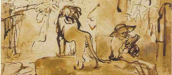 croquis de Rembrandt - Sputnik Afrique