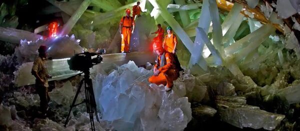 Naica's crystal caves hold long-dormant life - Sputnik Afrique