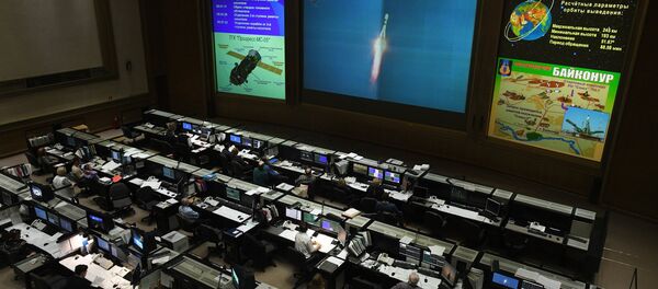 L'arrimage du cargo spatial Progress MS-05 suivi par le TsOuP - Sputnik Afrique