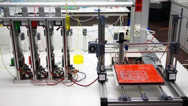 The prototype of a 3D bioprinter that can generate functional human skin has been developed by Spanish scientists - Sputnik Afrique