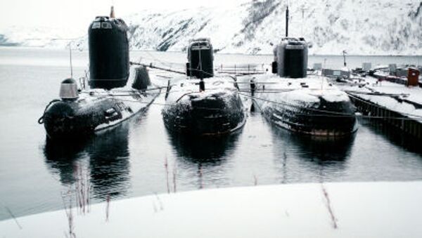 Sous-marins diesel sur la base de la Flotte du Nord à Severomorsk - Sputnik Afrique
