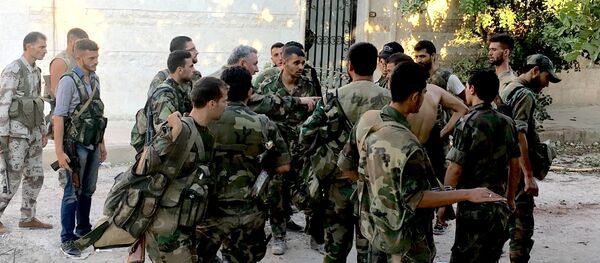 Наступление сирийской армии на юго-западе Алеппо - Sputnik Afrique