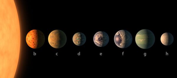Le système planétaire TRAPPIST-1 - Sputnik Afrique