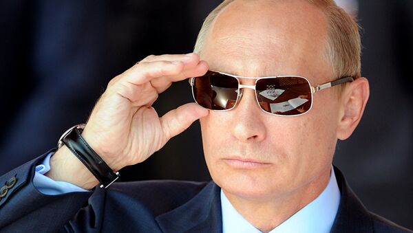 Poutine se prépare-t-il à sa poignée de main avec Trump? Peskov perplexe - Sputnik Afrique