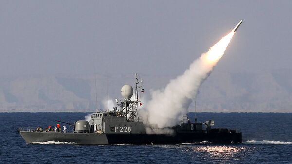 Tir de missile iranien. Image d'illustration - Sputnik Afrique