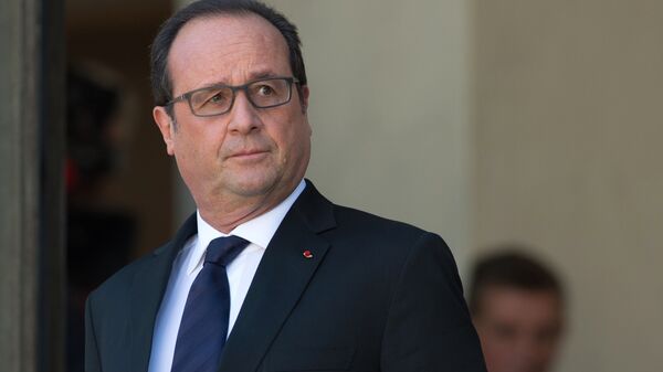 François Hollande, président français - Sputnik Afrique