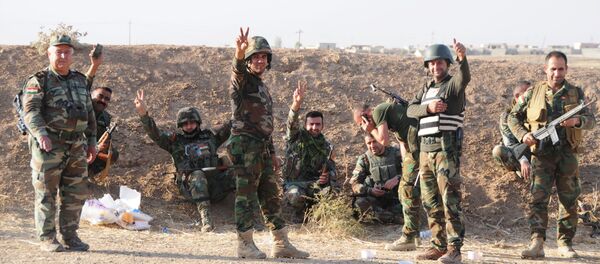 Des combattants peshmergas - Sputnik Afrique