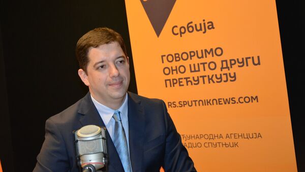 Marko Djuric, chef de la chancellerie gouvernementale serbe pour le Kosovo et la Métochie - Sputnik Afrique