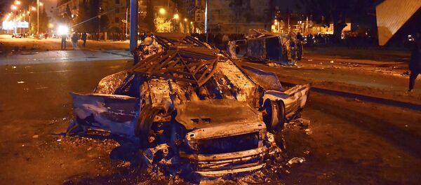 Affrontements en Géorgie: la ville de Batoumi en feu - Sputnik Afrique