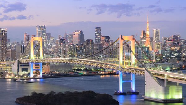 Вид на японский город Токио - Sputnik Afrique