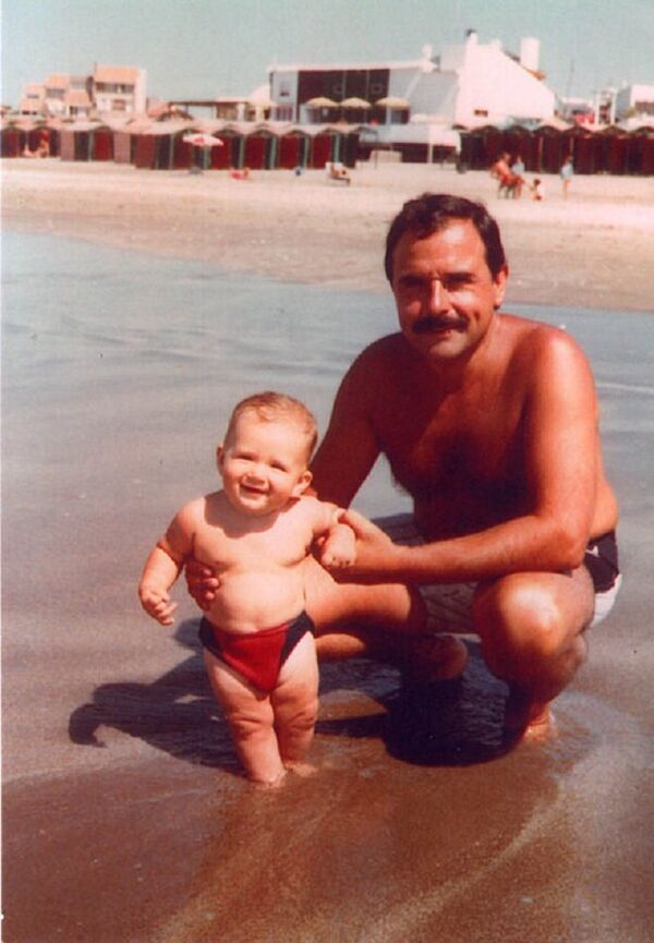 Rubén Martel et son fils Ezequiel  - Sputnik Afrique