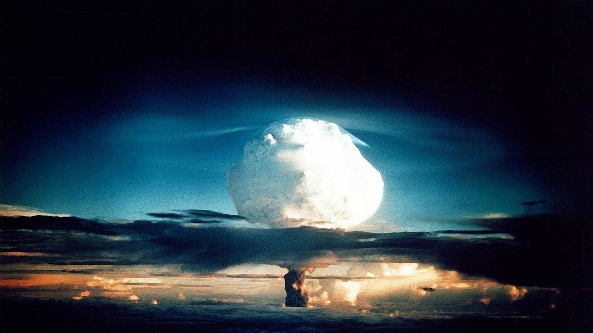L'explosion d'une bombe nucléaire. - Sputnik Afrique, 1920, 22.02.2022