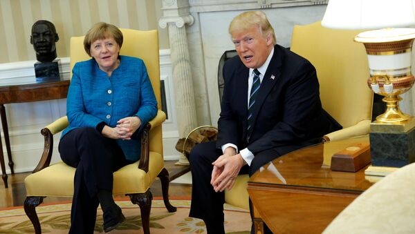 Selon Trump, l’Allemagne doit à l’Otan et aux USA «de vastes sommes d’argent» - Sputnik Afrique
