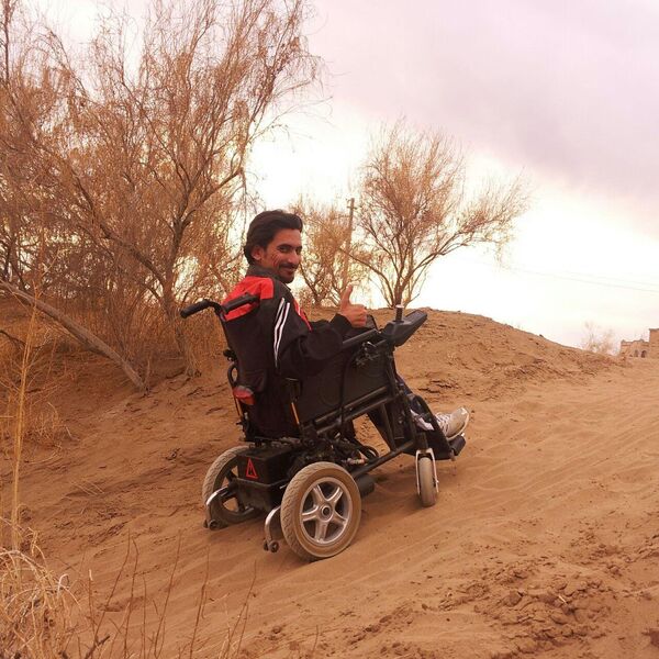 Saeid Zaroori, handicapé iranien - Sputnik Afrique