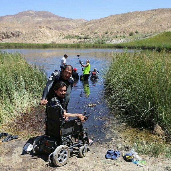 Saeid Zaroori, handicapé iranien - Sputnik Afrique