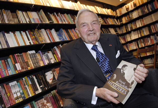 David Rockefeller David Rockefeller - Sputnik Afrique