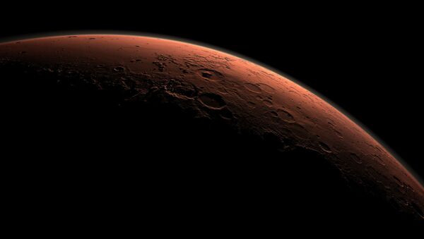 Le volcan martien géant Arsia Mons s’est éteint au même moment que les dinosaures - Sputnik Afrique