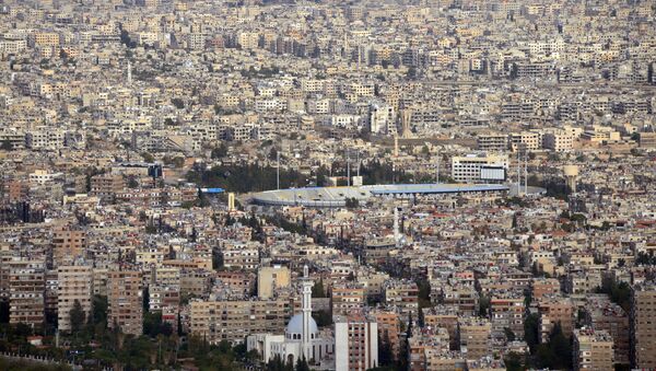 Вид на Дамаск с горы Кассион - Sputnik Afrique