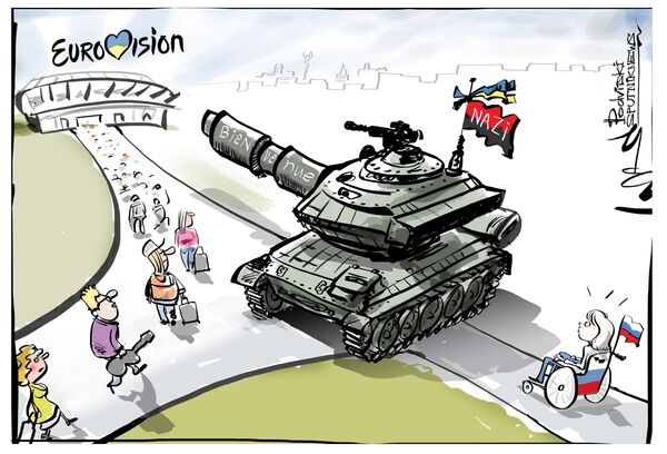 Candidate russe à l’Eurovision interdite d’entrée en Ukraine: la petite vengeance de Kiev? - Sputnik Afrique