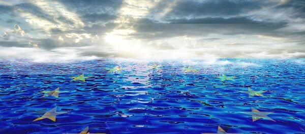 Bandera de la Unión Europea (imagen referencial) - Sputnik Afrique