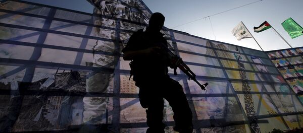 Un combattant du Hamas dans la bande de Gaza - Sputnik Afrique