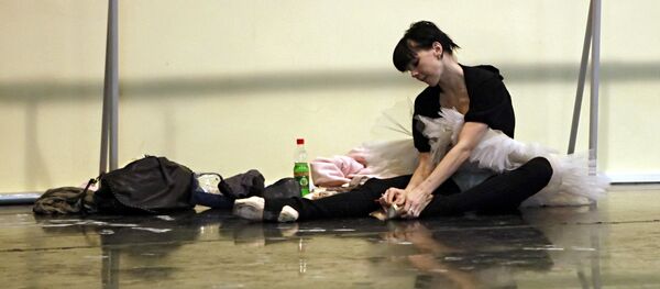 soliste de ballet russe du Bolchoï Natalia Osipova en répétition soliste de ballet russe du Bolchoï Natalia Osipova en répétition - Sputnik Afrique