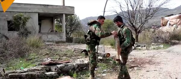 Le travail des démineurs dans la province de Lattaquié, en Syrie - Sputnik Afrique