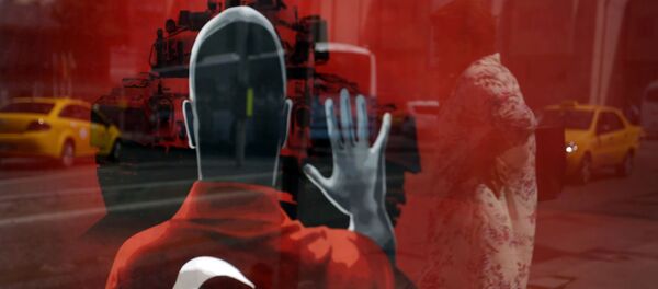 Плакат на полощади в Стамбуле - Sputnik Afrique