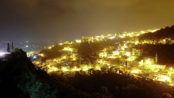 View of Halba in the north of Lebanon near the Syrian border. - Sputnik Afrique