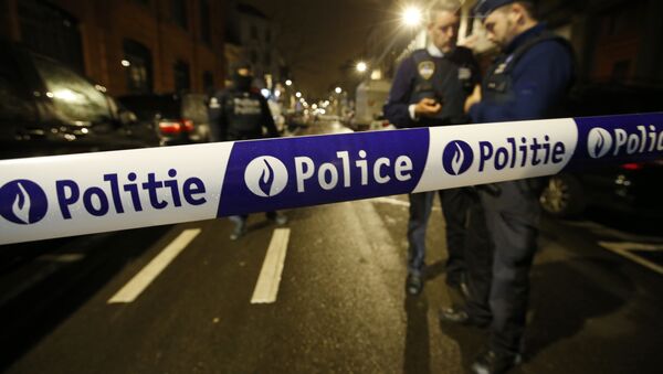 Polizisten in Brüssel - Sputnik Afrique