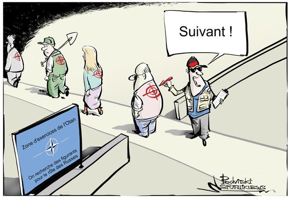 L’Otan organise un casting pour le rôle de Russes pendant ses manœuvres L’Otan organise un casting pour le rôle de Russes pendant ses manœuvres - Sputnik Afrique