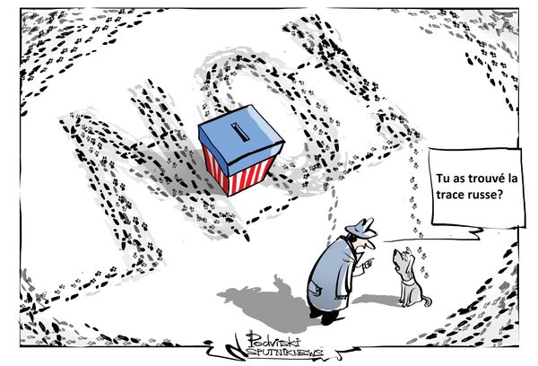 Poutine sur l’ingérence de Moscou dans les élections US: «Lisez sur mes lèvres – NON» - Sputnik Afrique