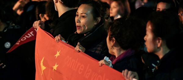 Manif de Chinois à Paris - Sputnik Afrique