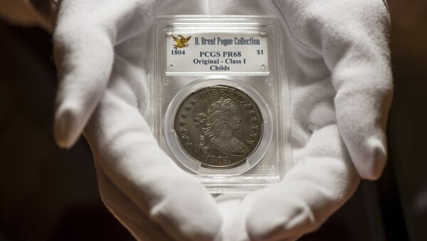Une pièce de 1 USD datant de 1804 - Sputnik Afrique