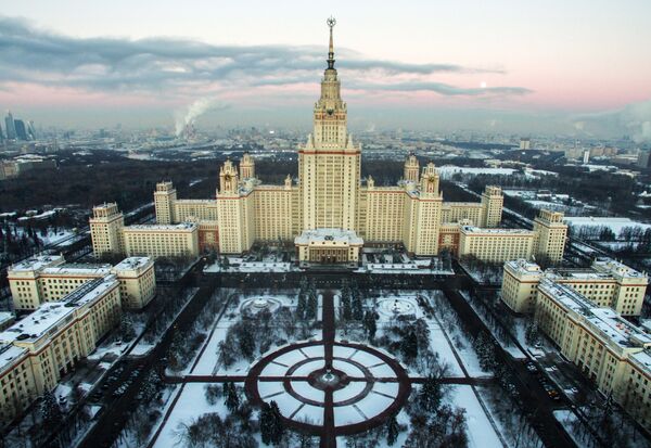 Moscou vue de la hauteur d’un vol d’oiseau - Sputnik Afrique