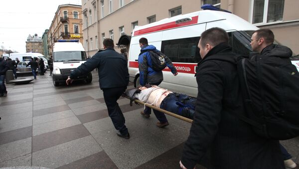 Explosion de Saint-Pétersbourg: le bilan s’alourdit à 14 morts - Sputnik Afrique