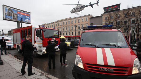 Saint-Pétersbourg après l'explosion dans le métro - Sputnik Afrique