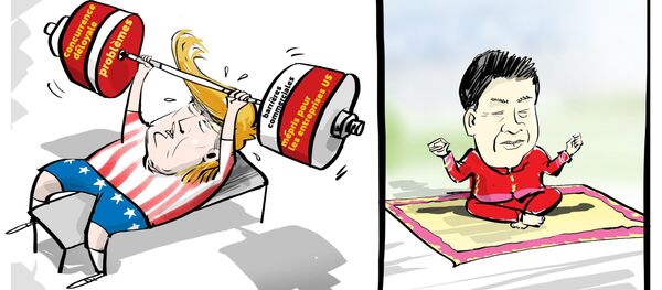 Trump se prépare à une réunion «très difficile» avec Xi Jinping - Sputnik Afrique