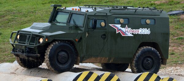 Un véhicules blindé Tigr - Sputnik Afrique