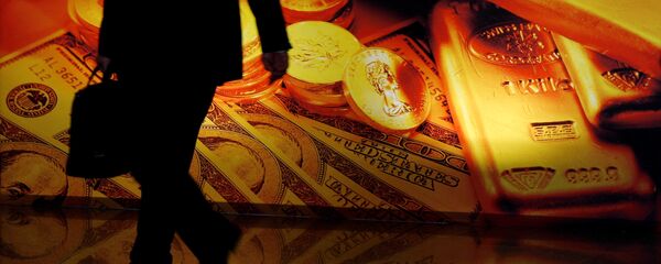 La hausse du cours de l'or, mauvais présage pour le dollar? - Sputnik Afrique