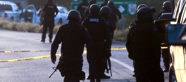 Mexican Federal personnel police - Sputnik Afrique