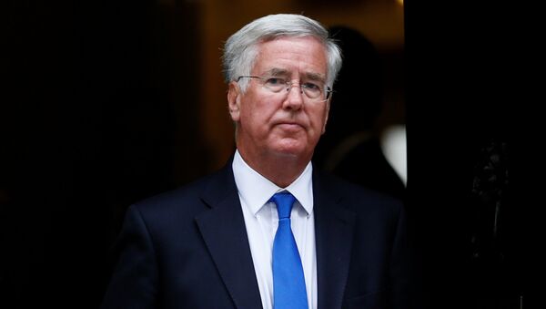 Britain's Secretary of State for Defence Michael Fallon leaves after attending a cabinet meeting at Number 10 Downing Street in London, Britain September 8, 2015. - Sputnik Afrique