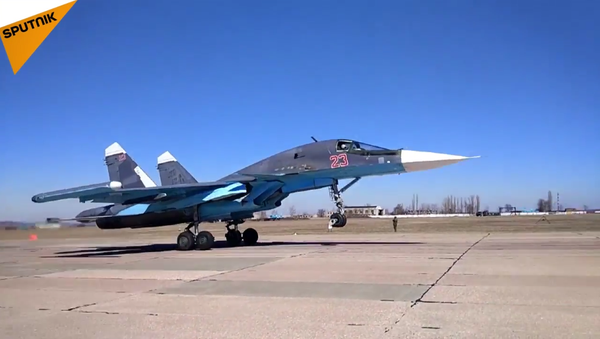 Exercices de bombardement des Su-34 - Sputnik Afrique