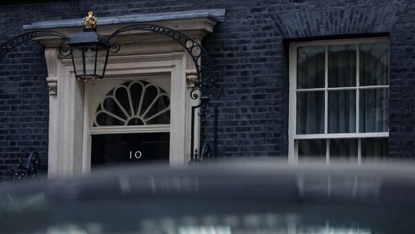 10 Downing Street, the official residence of Britain's Prime Minister Theresa May, is pictured in central London on March 28, 2017. - Sputnik Afrique