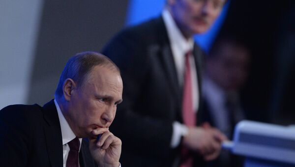 Le président russe Vladimir Poutine - Sputnik Afrique