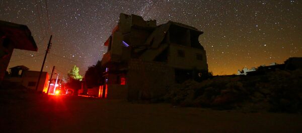 Damaged buildings stand in the rebel-controlled area of Maaret al-Numan in Idlib province, Syria September 6, 2016 - Sputnik Afrique