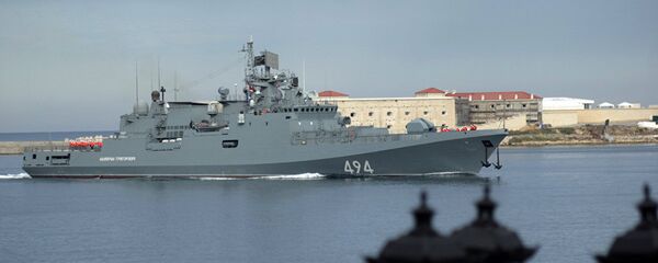 Сторожевой корабль Адмирал Григорович прибыл в порт Севастополя - Sputnik Afrique