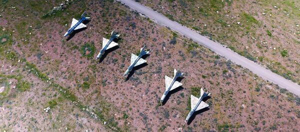 Chasseurs syriens à la base de Shayrat - Sputnik Afrique